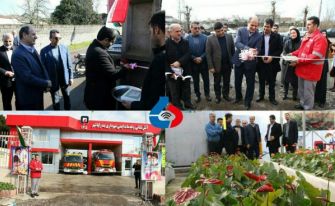 افتتاح طرح‌های عمرانی و خدماتی بندر کیاشهر در چهارمین روز از دهه مبارک فجر