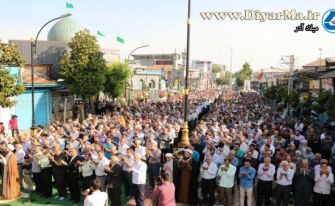 اقامه نماز عید فطر در آستانه‌اشرفیه