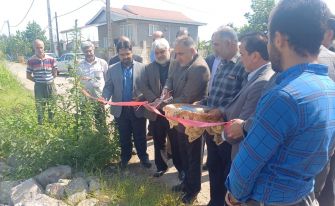 احداث دیواره حفاظتی رودخانه سفیدرود در روستای محسن آباد شهرستان آستانه‌‌اشرفیه