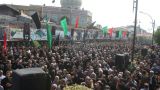تجمع جاماندگان اربعین حسینی در آستانه‌اشرفیه